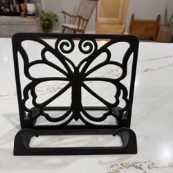 Cast Iron Cookbook Holder