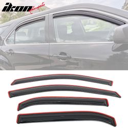 Fits 2010-2017 Chevrolet Equinox Window Visors Vent Rain Guards Deflector In-Channel