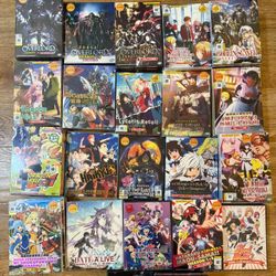 Brand New - Total 58 Packs (22 Varieties Of Anime DVD) 