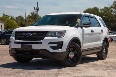 Police explorer rims and tires