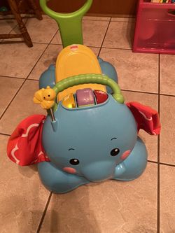 Push And Ride Elephant