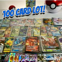 100 Card Pokémon Lot. No energies, No trainers.