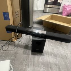 Sound Bar And Speaker 