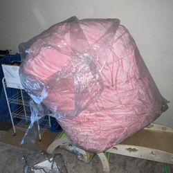 Adult Size Brand New Pink Beanbag 