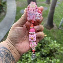 Labubu Badge Reel