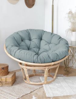 Papasan Chair With Cushion