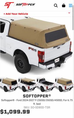 Softopper  Truck Topper for 24+ Super Duty