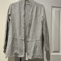 LOFT Gray Cardigan size XXSP