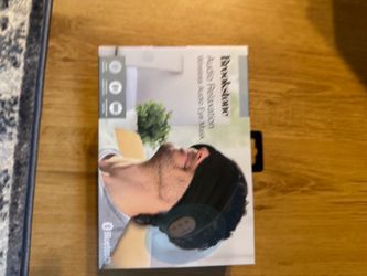 Brookstone Wireless Audio Relaxation Eye Mask – New