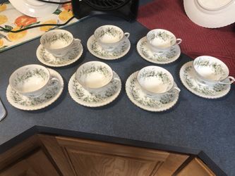 Vintage Fine China Tea Cup Set