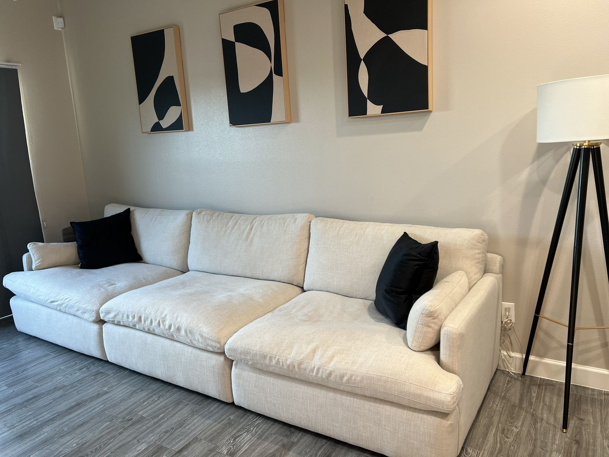 Modern Modular Cloud-Inspired Sofa