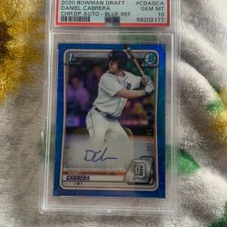 Daniel Cabrera Autographed MLB Trading Card 