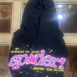 Sp5der P*nk V2 hoodie