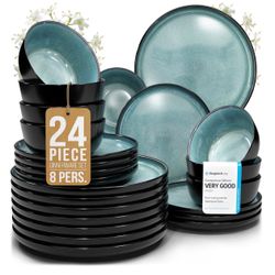 24 Piece Dinnerware Sets for 8