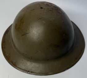 Antique WWII Brodie Helmet Stamped F&L (contact info removed)