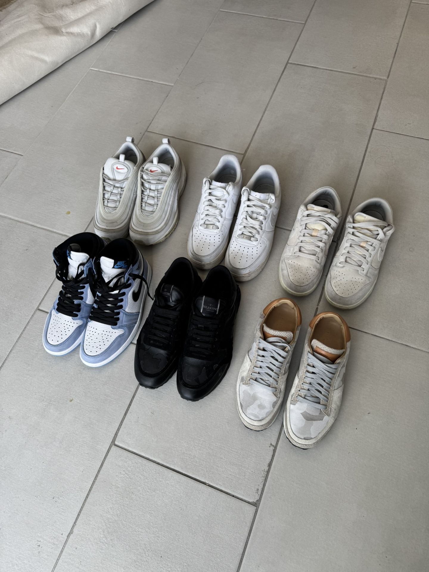 🔥 Sneaker Lot Size 8 – Jordans, Valentinos, Nikes
