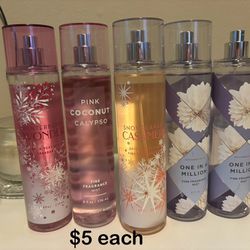 Bath And Body Works Sprays And Lotions EXCELLENT MOTHERS DAY GIFTS 