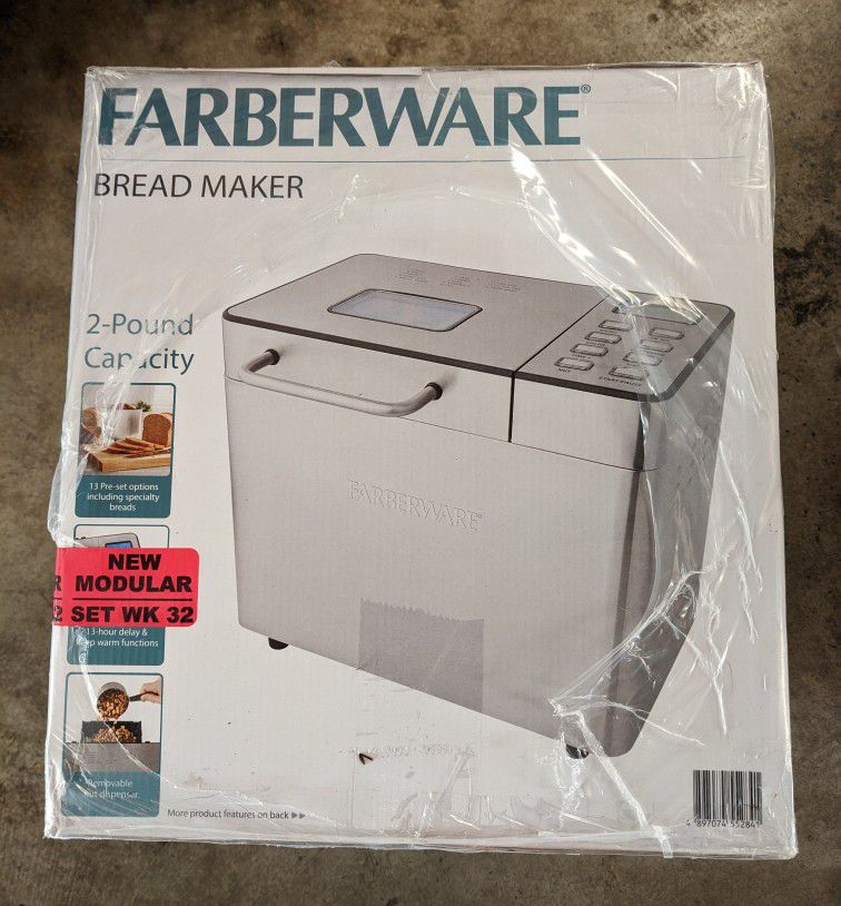 New Farberware Bread Maker