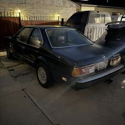 1985 bmw 633 csi manual