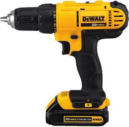 DEWALT 20V MAX* Cordless Drill / Driver Kit with Screwdriver/Drill Bit Set, 100Piece (DCD771C2 & DWA2FTS100)