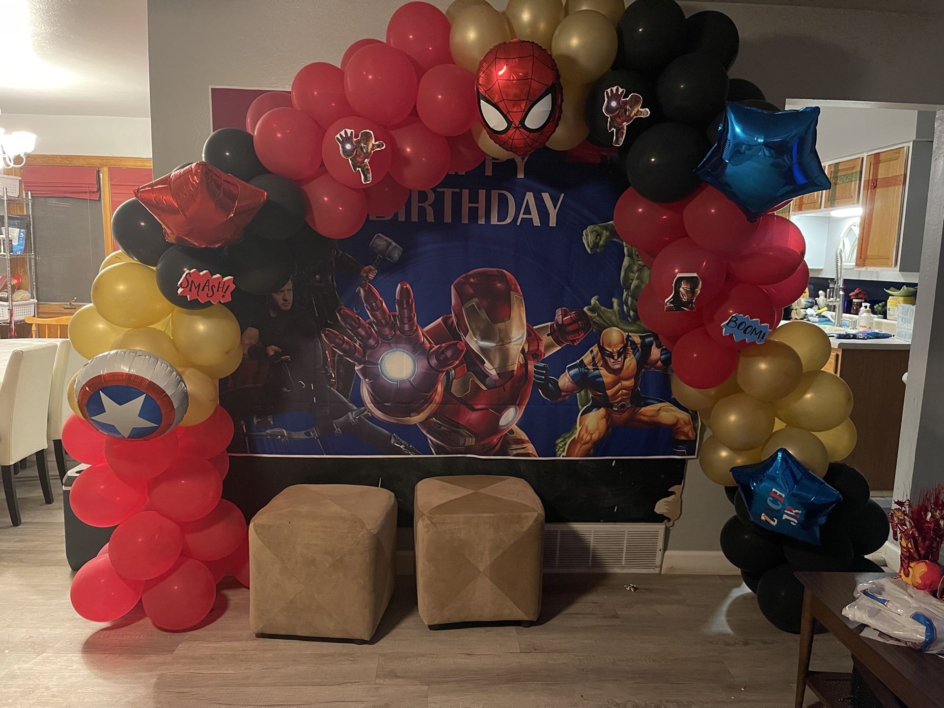 Iron Man Birthday Decorations 