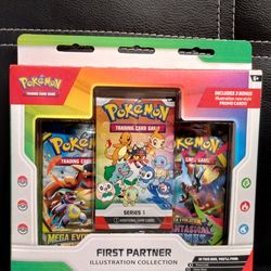Pokemon First Partner Illustration Collection 