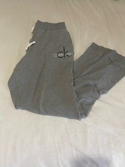 Calvin Klein grey sweatpants size small