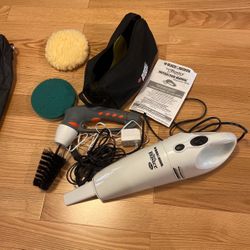 Portable Car Vacuum And Cleaning Kit
