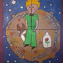El principito 4 canvas