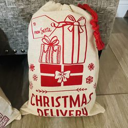 Delivery Santa Sacks 🎅 🎁 🎄present/ Christmas/santa/ Present Bags