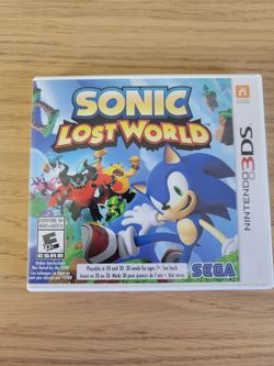 Nintendo 3ds - Sonic Lost Worlds