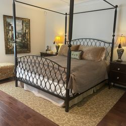 Cal King  Canopy Bed