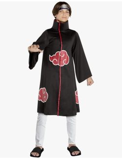 InSpirit Designs Adult Naruto Akatsuki Robe Cosplay Costume Multicolored  - Size S  / XL
