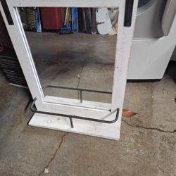 18x26 Bathroom/ Hallway Mirror with Shelf