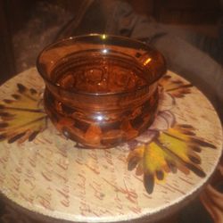Vintage Marigold Glass