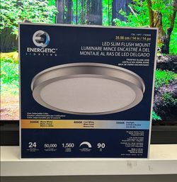 LED Slim Flush Mount 14”