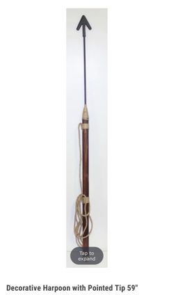 Decorative Harpoon with pointed Tip 59’’