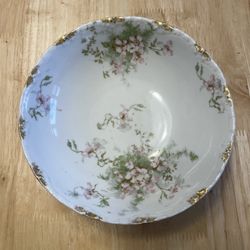 Haviland Limoge France Apple Blossom 6 Inch Bowl Schleiger #146 