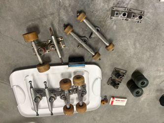 Vintage skateboard parts