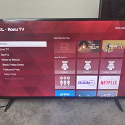 TCL 40-inch 1080p Smart LED Roku TV - 40S325, 2019 Model