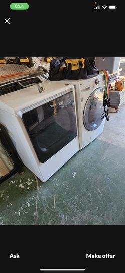 Set Wash Machine And Dry Machine
