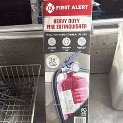 First Alert Fire Extinguisher 