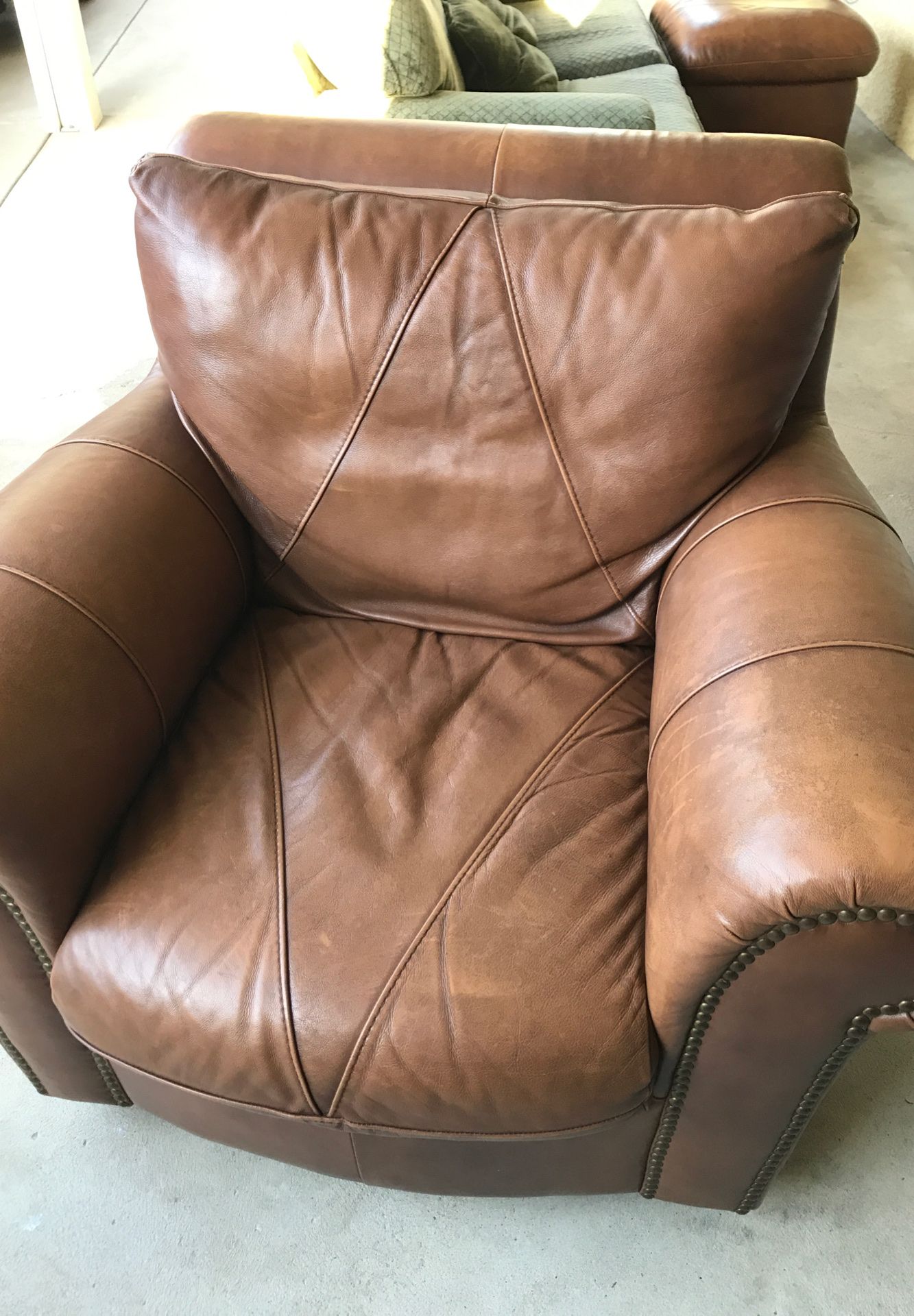 Leather chair