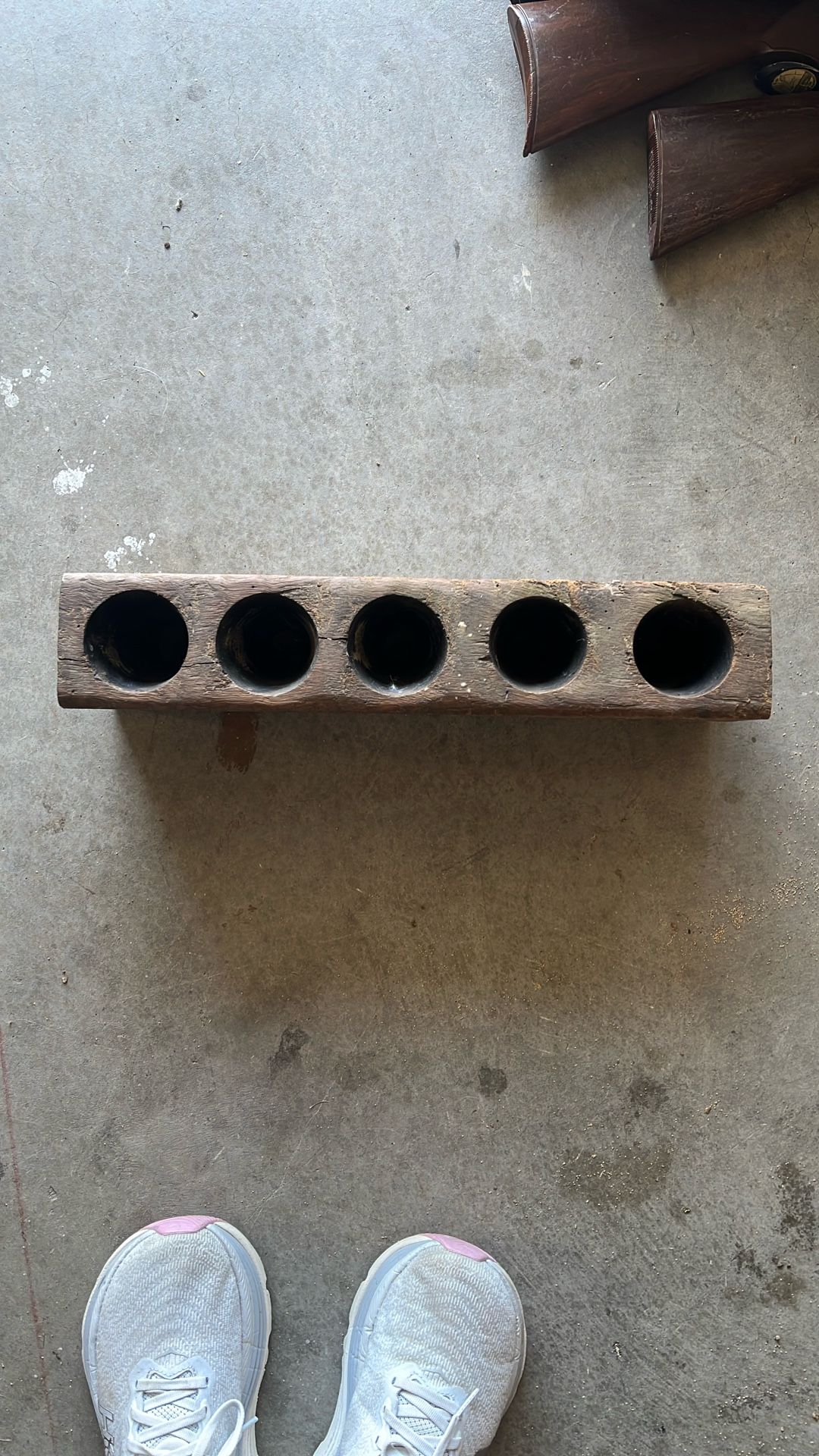 Antique Wooded Sugar Mold