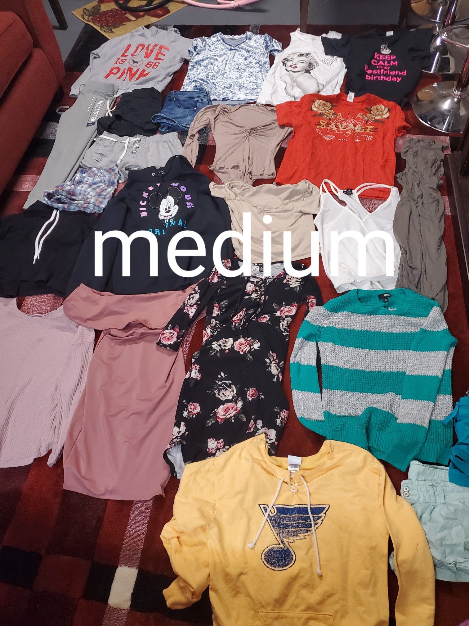 Bundle of medium clothes