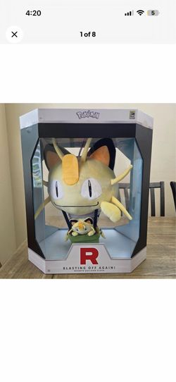 SDCC 2026 Jazwares 16" POKEMON MEOWTH BALLOON Blasting Off Again! Plush
