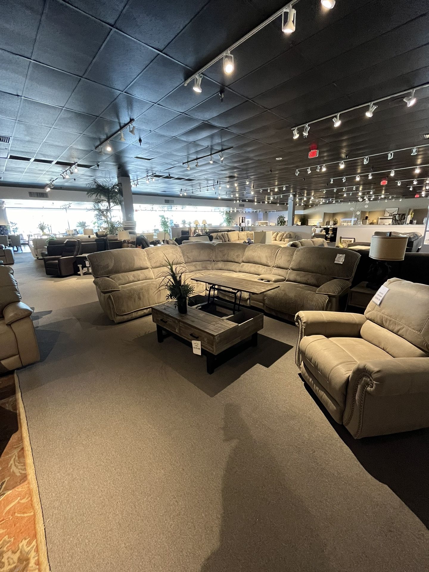 Power Reclining Sectional