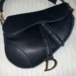 Dior Saddle Bag Black 