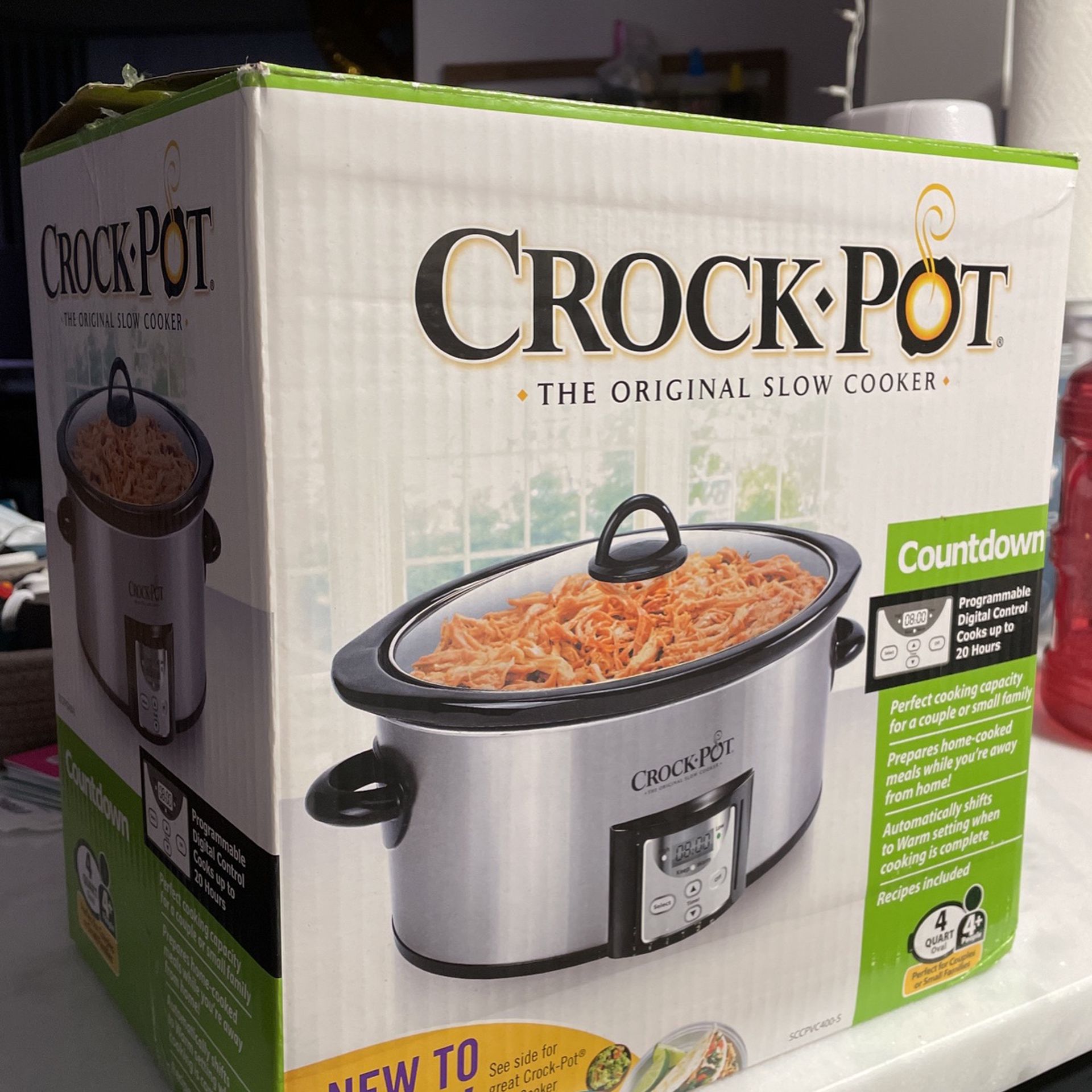 Crockpot Slow Cooker - 4 Qt Oval