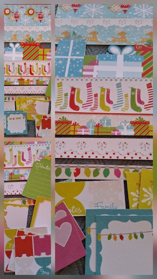 Huge Christmas Card And Scrapbooking Lot